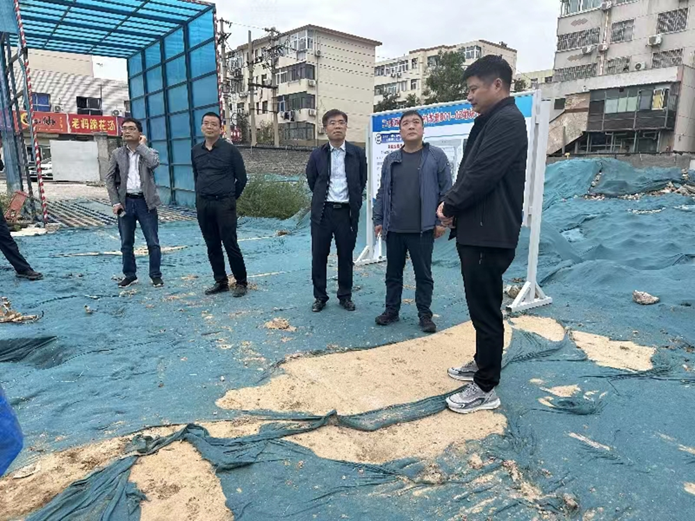 九游登陆入口-九游online(中国)
负责人汪洋到孙八砦城中村改造项目调研项目建设工作